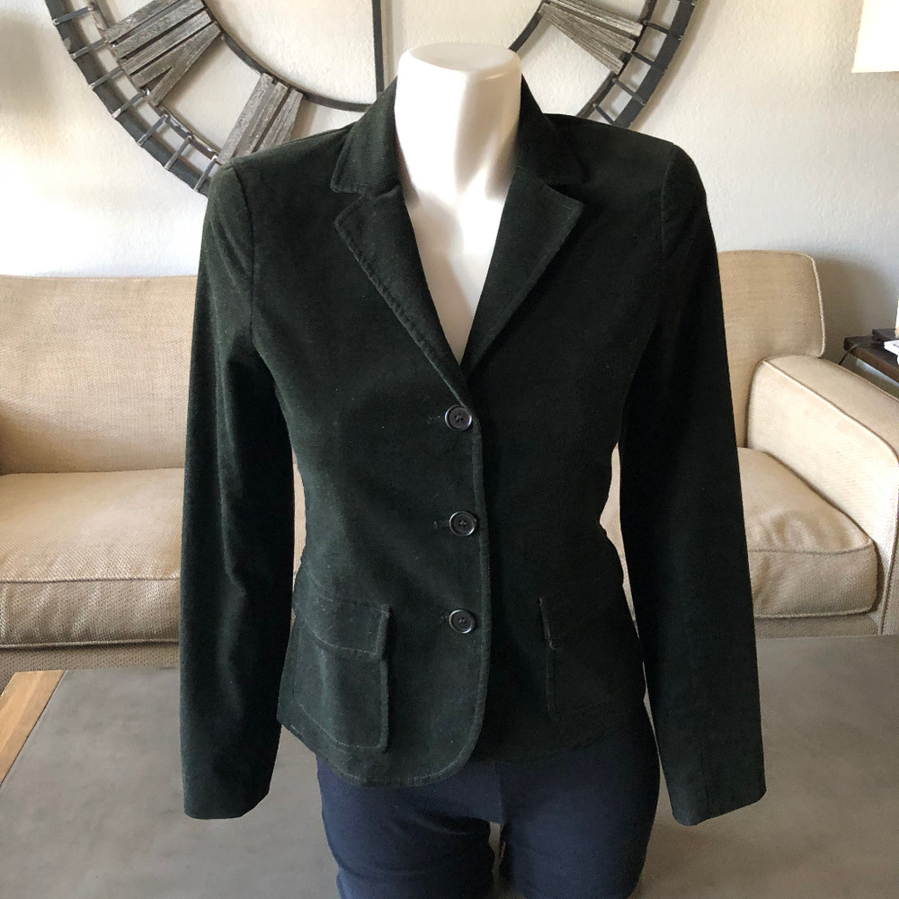 Theory Velveteen Blazer Jacket, size 4